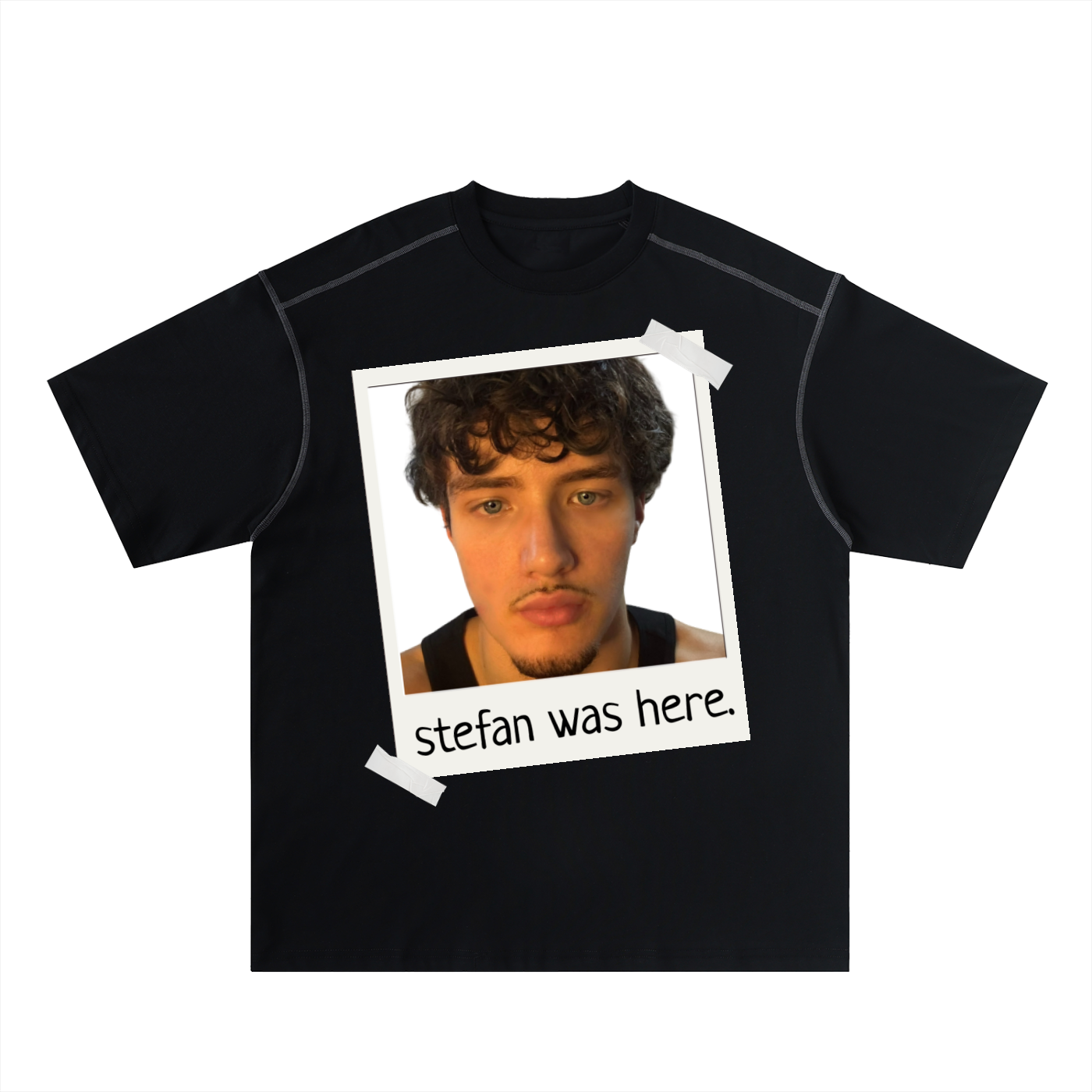 "stefan" over-sized tee