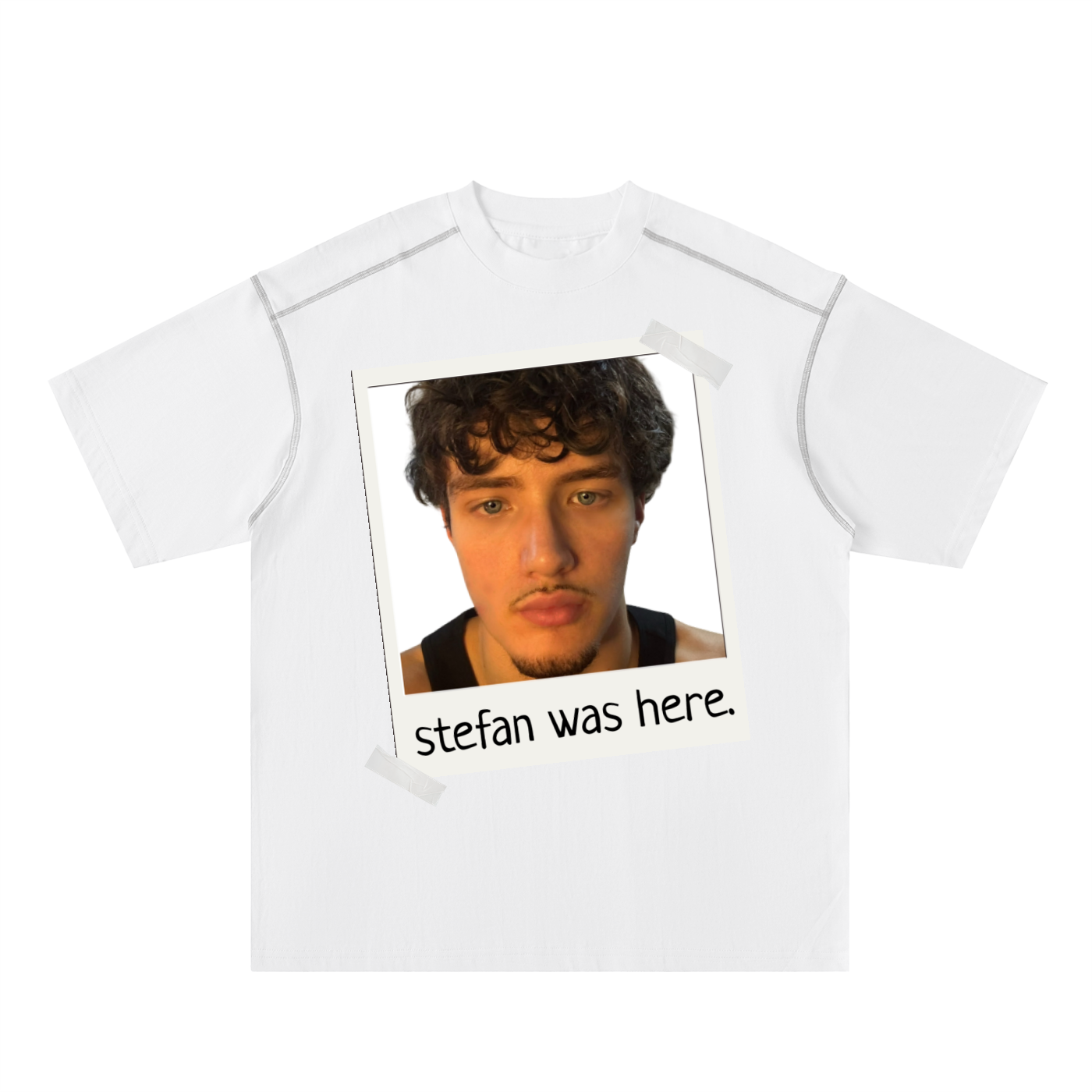 "stefan" over-sized tee