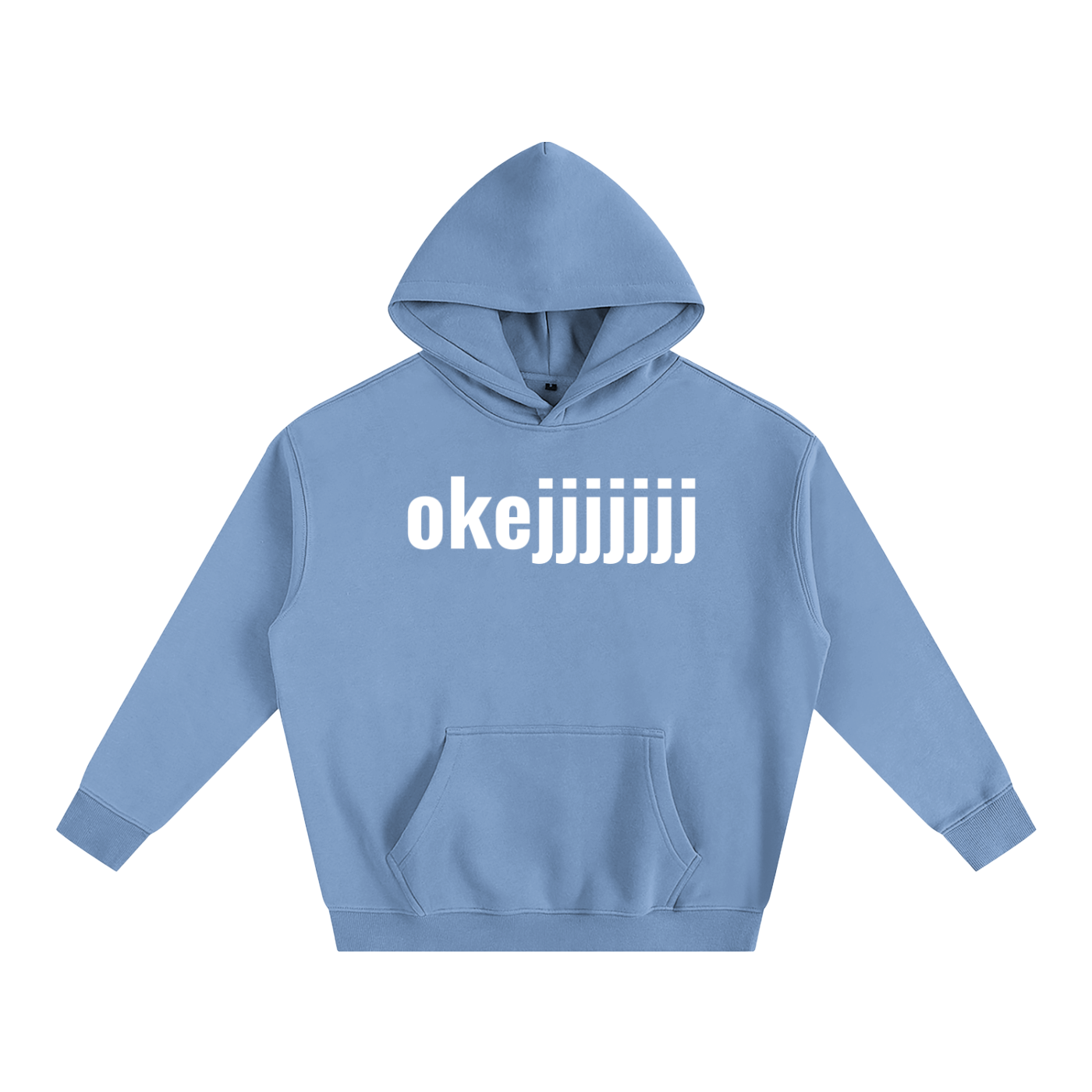 "okejjjjjjj" fleece hoodie